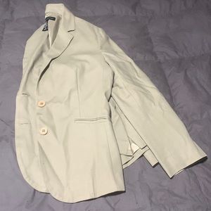 Beautiful Beige & Olive Blazer 🫒